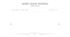 Desktop Screenshot of maryleighhowell.com